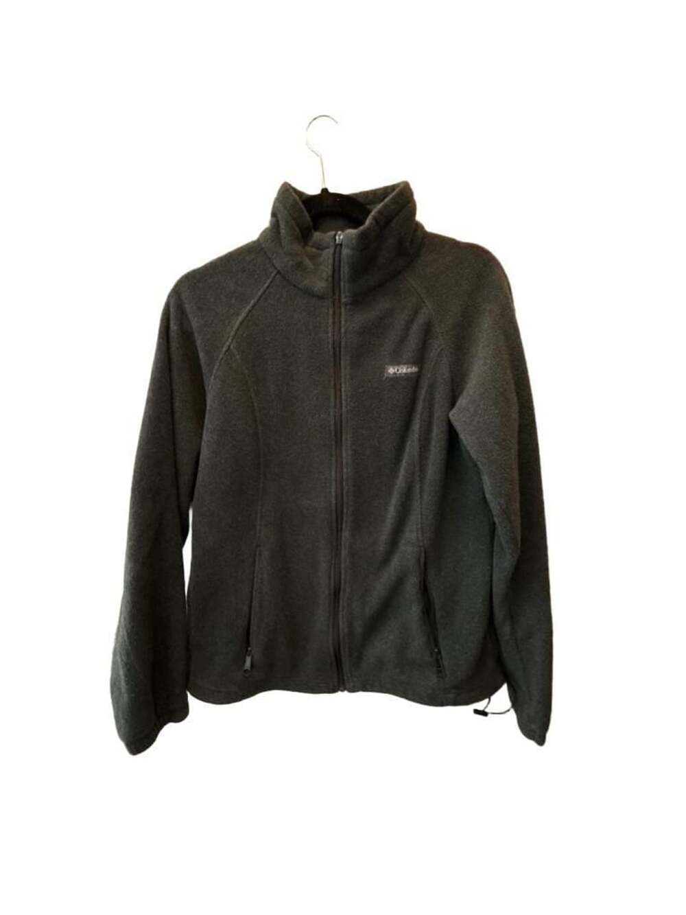 Columbia Benton Springs Full Zip Fleece Jacket Size L Gray